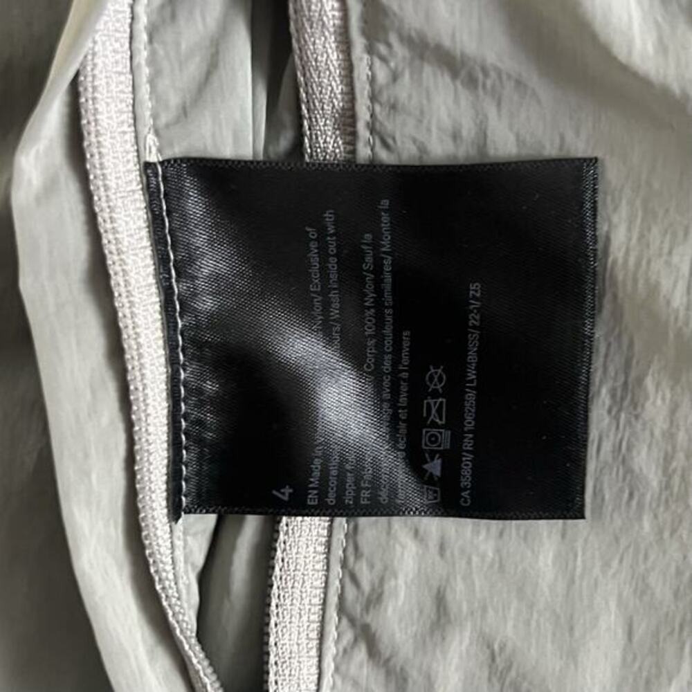 Lululemon Evergreen Anorak Pink Punch Pink Lychee Raw Linen Windbreaker - Picture 6 of 6